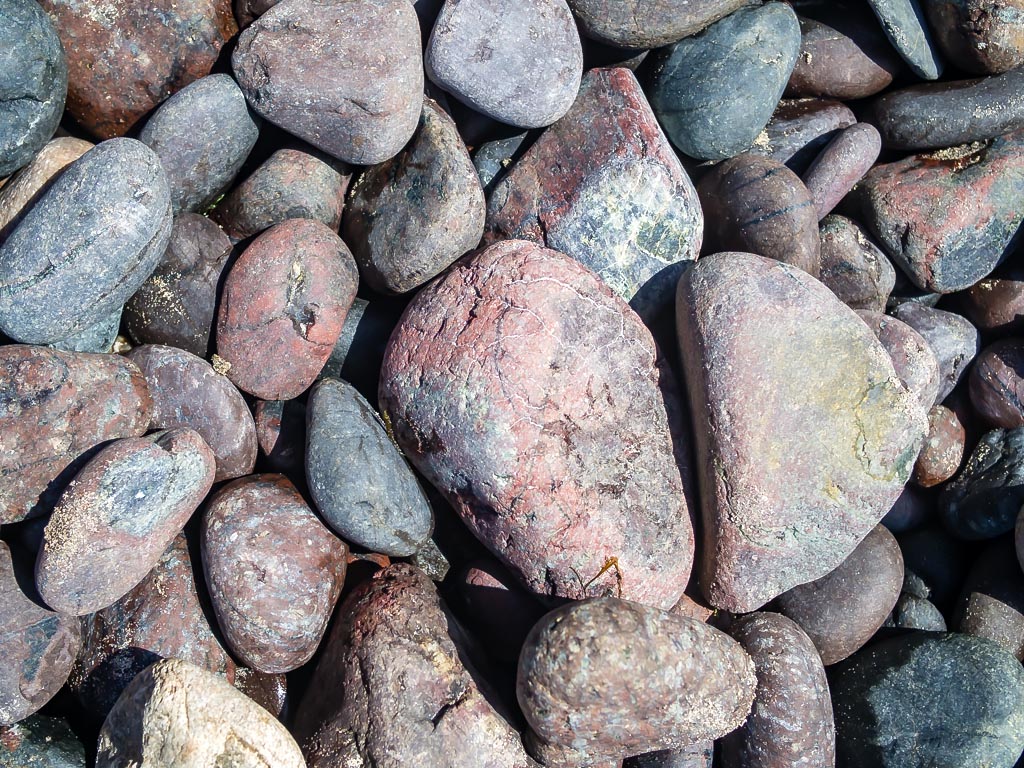 Landscape photograph — Beach rocks at Kynance cove Cornwall