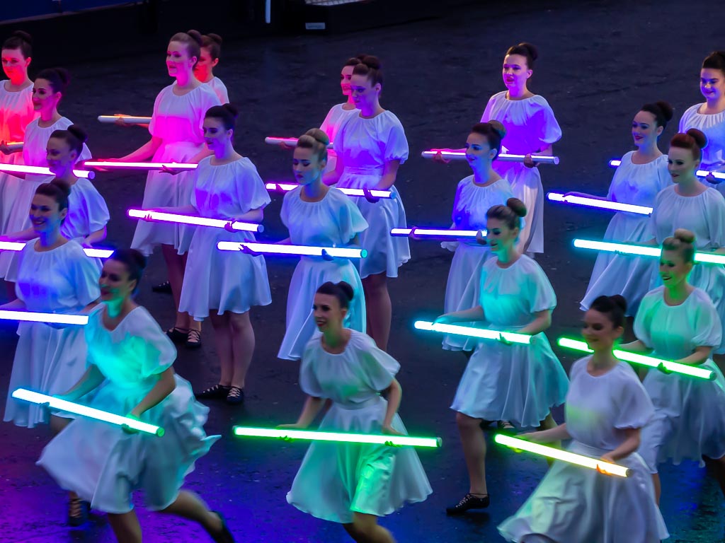 Performance photograph — The Royal Edinburgh Military tattoo - dancers